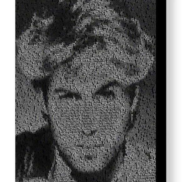 Other - George Michael Wham! Song List Incredible Mosaic Framed Limited Edition w/COA